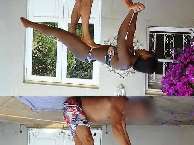 I Found This Innocent EBONY TEEN Deep In Her YOGA... Turned
