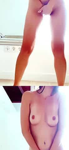 Small titted brunette amateur anal nailed at home