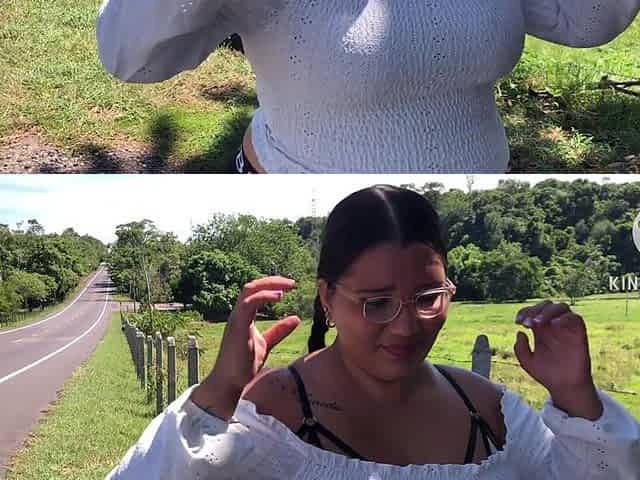 Stranger Fucks Me for Money Outdoors