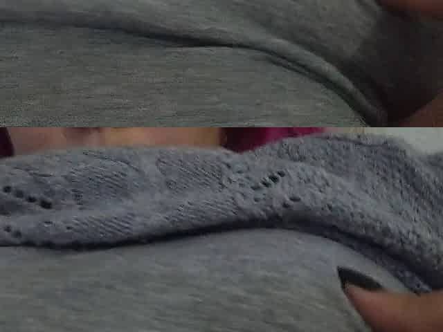 Solo Jugando con mis gruesos labios vaginales y love button, te gusta lo que ves?
