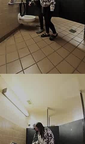 Caught Restroom Sloppy Seconds Confession at Hotel