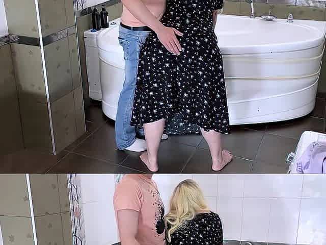 mother i'd like to fuck with large booty forgot about her age and had sex