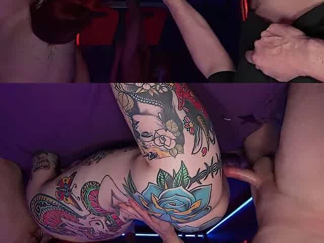 Huge Creampie Tattoo Girl