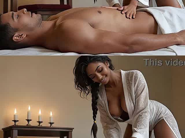 Screwing the marvelous masseuse with large boobs (ai)
