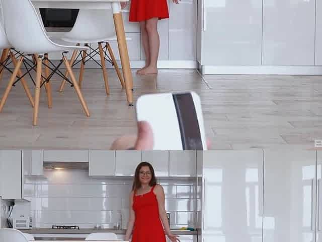 Glasses Teen Luna Takes Big Cock Missionary Carefully