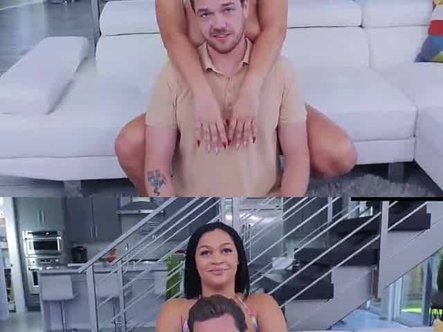 BBW MILF Ashlyn Peaks can't get enough of Kyle Manson's huge cock