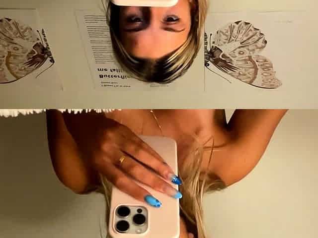 European Gorgeous Blonde Teen Gi