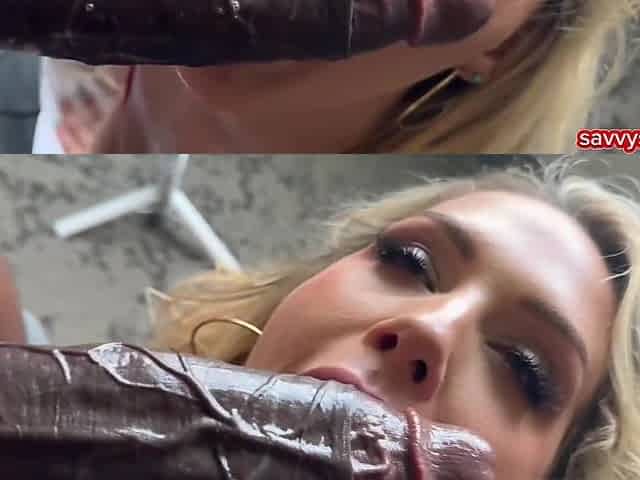 Damion Dayski And Savvy Suxx In Hot Married Blonde Fucks And Sucks A Monster Cock