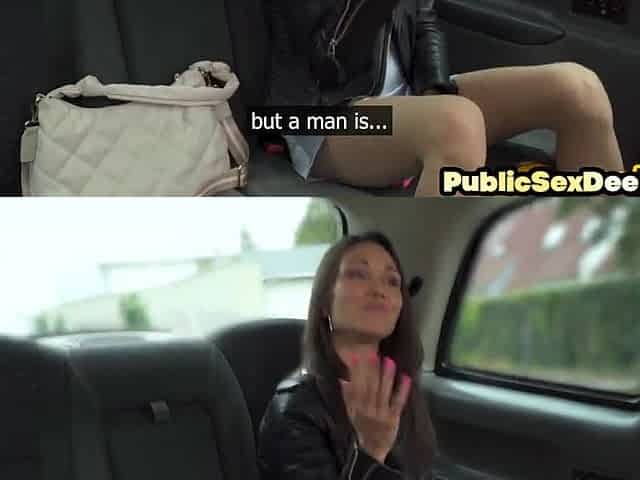 Amateur Cute Passenger Get Cuntdrilled