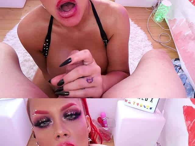 POV Hot Redhead Loves Getting Face Fucked