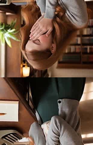Redhead library oral, blonde mountain ride, braided ass self