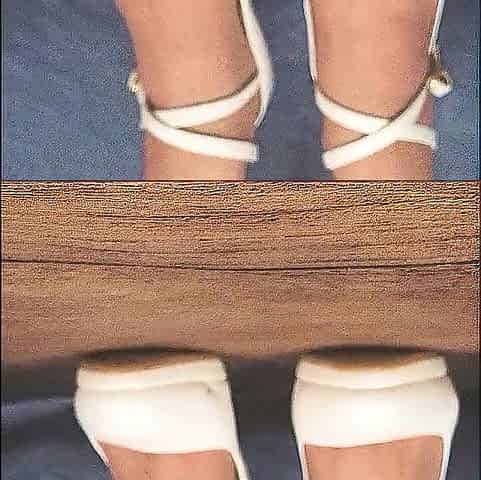 White High Heels UPCLOSE