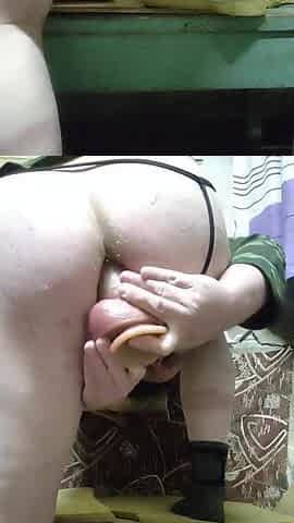 This Bulky butt is made for anal-act of love! A corpulent-assed homo dude is building a career as a porn actor!