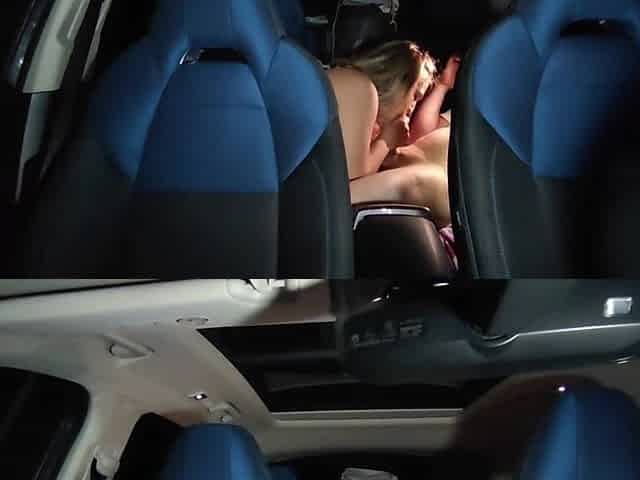 We Were Very Excited and Had Sex in the Car - Sucking Ass and Having Risky Sex