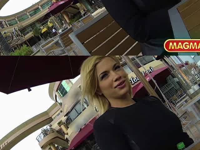 Picking up an amazing blonde - Magmafilm