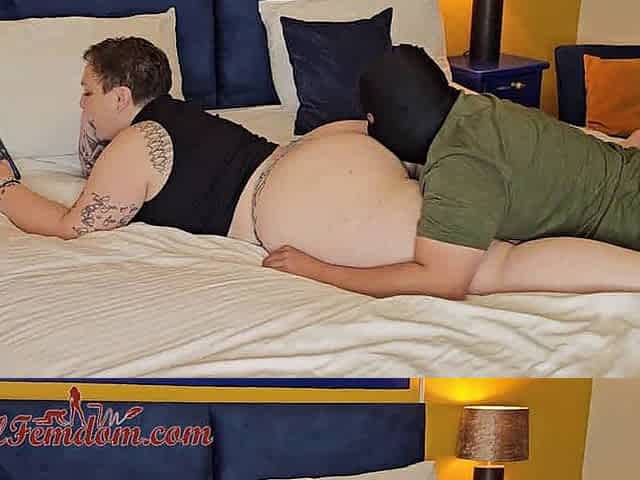 BBW Gassy Asshole Licker
