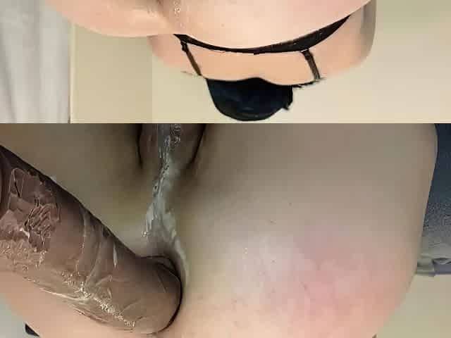 Sexy solo girl loving masturbation with toys