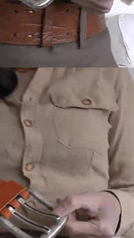 Exciting Belt Try-on with a Linen Skirt, Part 3, Lady Victoria Valente