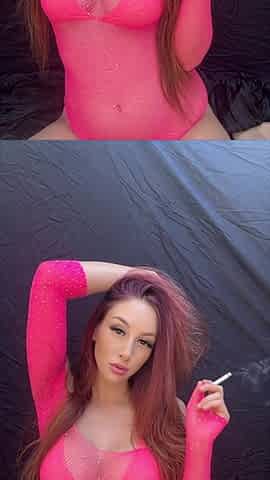 Big Boobs and Smoking