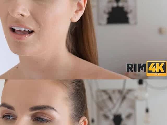 Tender wife joins her beloved husband in the shower and licks his anus -Jenifer Jane