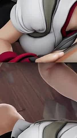 Madruga3d Intense Double Penetration: Hot Curvy Latina with Big Juicy Ass Fucked Hard Doggy Style by Massive Black Cock