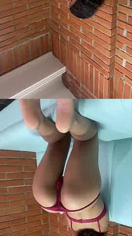 Little Bitch Sticks a Dildo in Her Horny Pussy