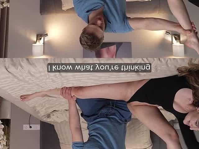 The Acrobatic Girl Managed to Surprise Me a Lot. 4K HD Tim Team