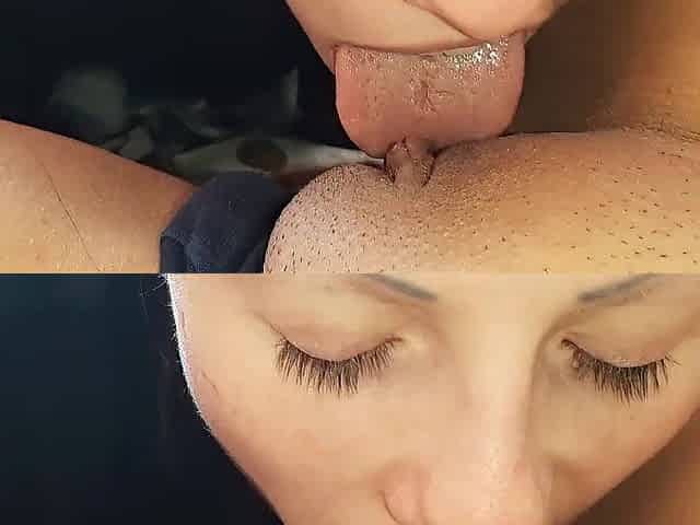 My girlfriend came back from a business voyage and fell greedily on my vagina