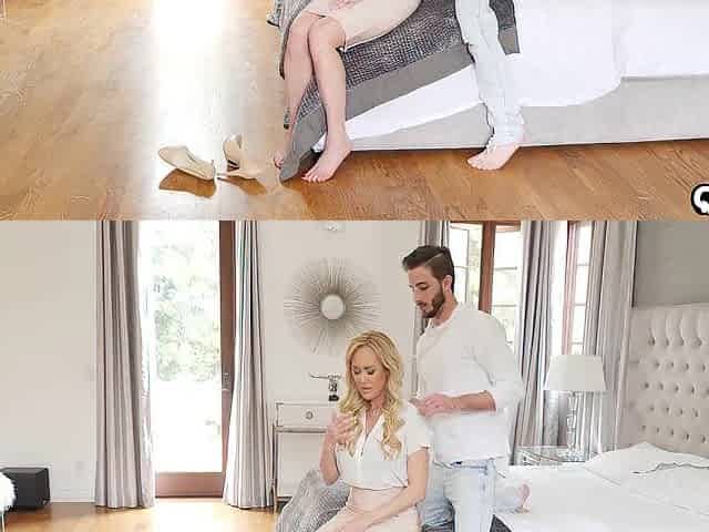 Stepmom Empties Stepson's Balls With Her Neglected Screw Gap