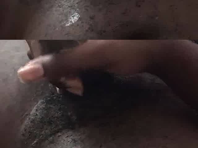 WICKED BEAR BEATS LARGE EBONY PENIS