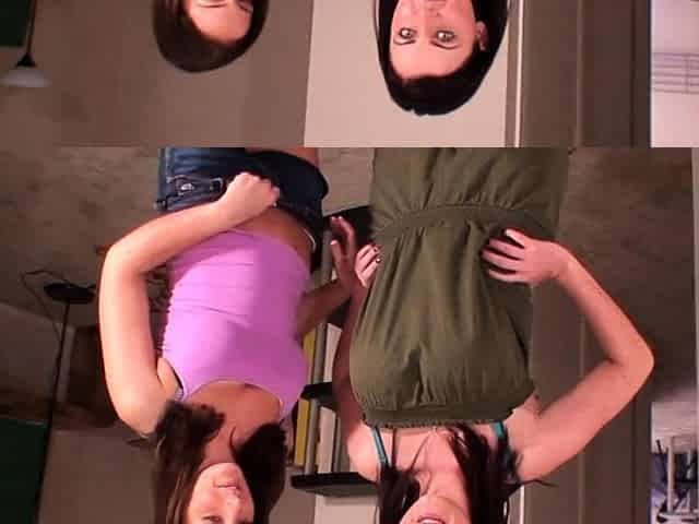 POV Sophie Dee brings her friend Natasha Nice over to blow