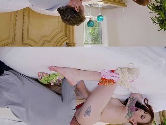 Saucy bimbo mind-blowing X-rated scene