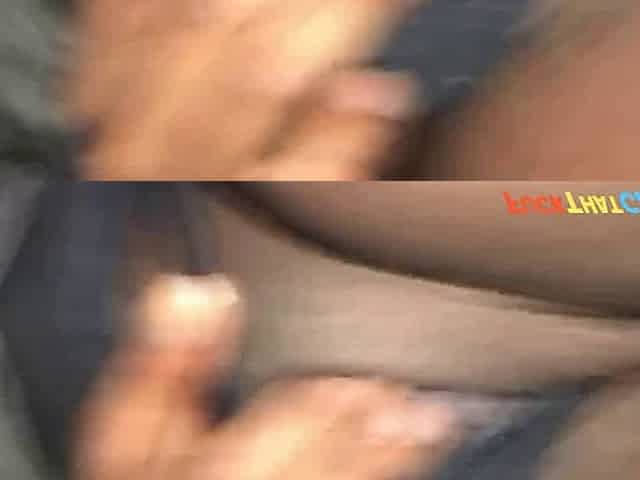 Playing with my pussy in my boss's car