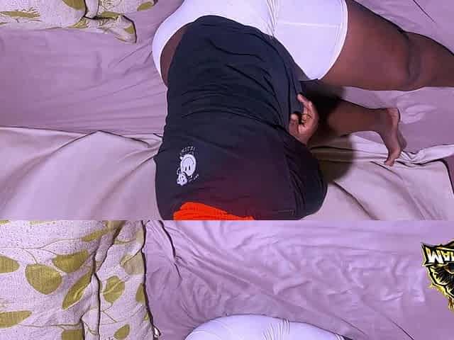 Curvy Ebony From Tinder Tried to Seduce Me by Playing with Herself
