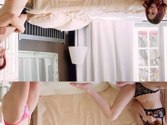 Double Redhead Threesome Seduction with Fiery Passions