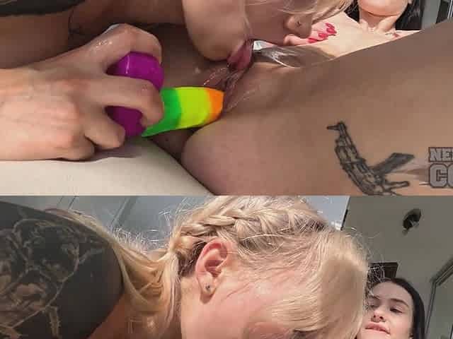 Cheri Eating Out Her Friend And Using A Dildo On Matty Mila Perez Locker Room Lesbians