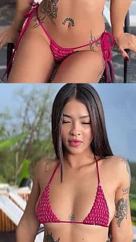 Creampie! Beautiful Colombian Woman Gets Wildly Fucked on a Rainy Day