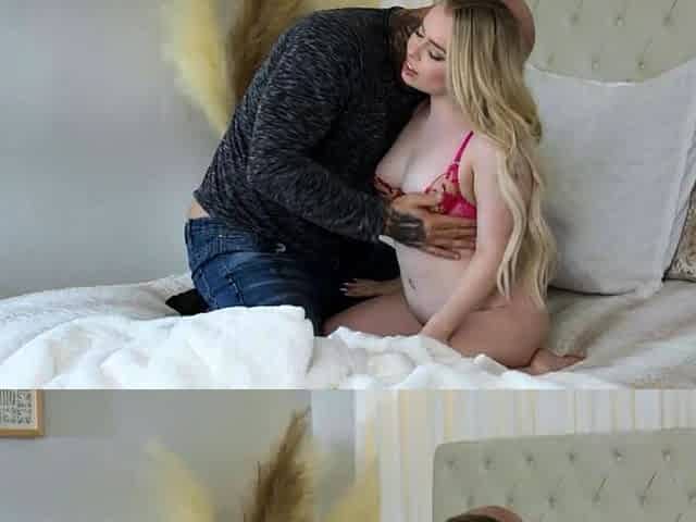 ADULTMOBILE - Petite Blonde Moans Loudly As She Takes A