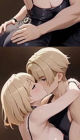 Gol Blonde Anime Kega Tease and Fuck Collection