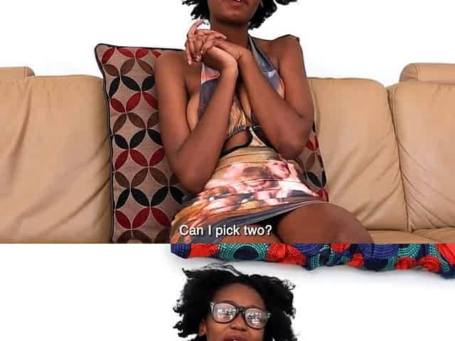 BUSTY HOMESCHOOLED EBONY TEEN let me stretch her TIGHT PUSSY