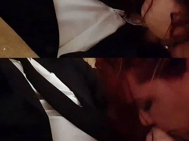 Amateur Blonde Blowjob handjob Huge Facial