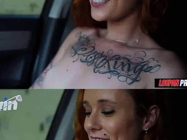 Hot redhead slices jizz in mouth and swallows, Dracarys-style - hottest XXX porn!