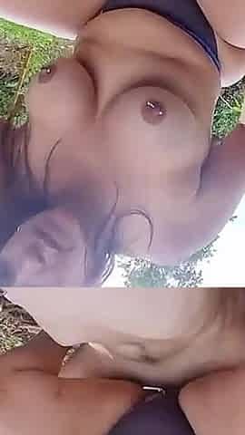 Venezuelan MILF Has Sex Without a Condom in the Woods