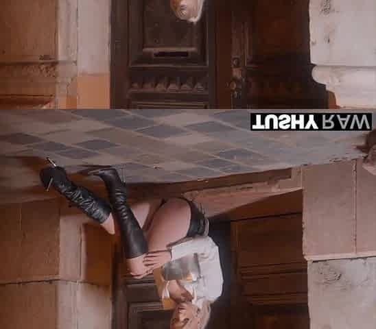 TUSHYRAW Anal-Curious Golden-haired Ashby Winter Gets Her Taut And Small Butt Stretched Out