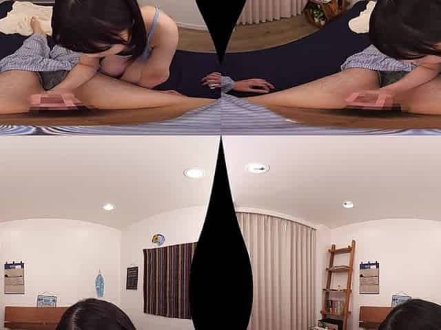 Delightful asian teen coquette crazy Vr porn scene