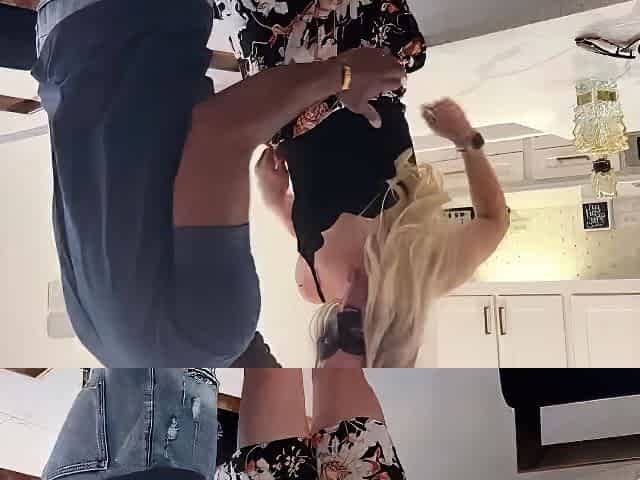 Masked cuckold white milf gets messy bbc creampie deep in