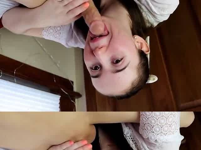Sucking My Cock - Amateur Babe Pov Blowjob