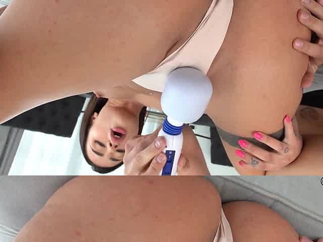 Getting this girl's pussy eaten and rubbed all over with the toys