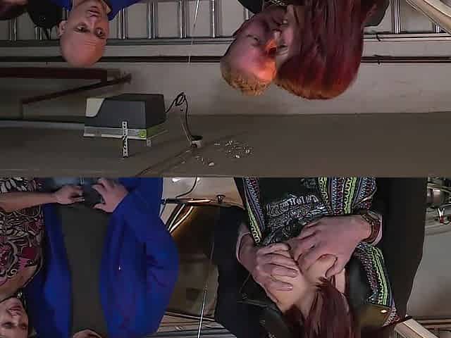 Fuckfest bang for 2 large booty women