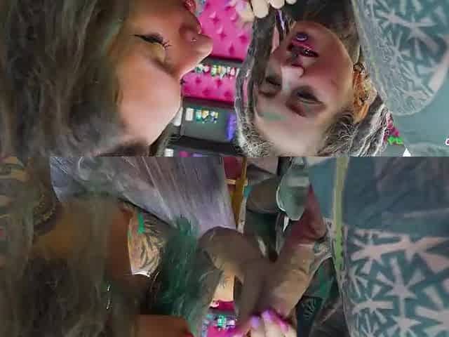 Tattoo Apprentice distracted from work by Customer SUCKING WEENIE whilst getting tattooed